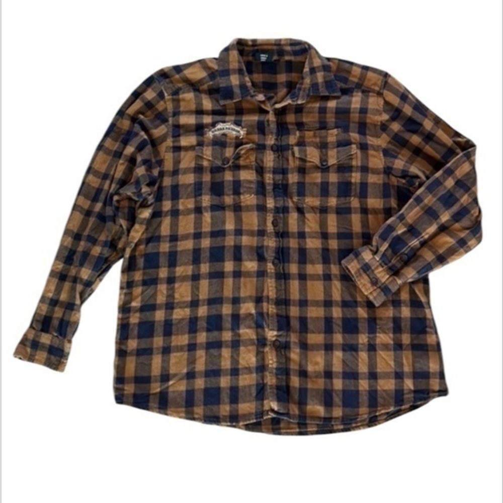 KAVU size XXL mens sierra nevada brewery flannel shirt